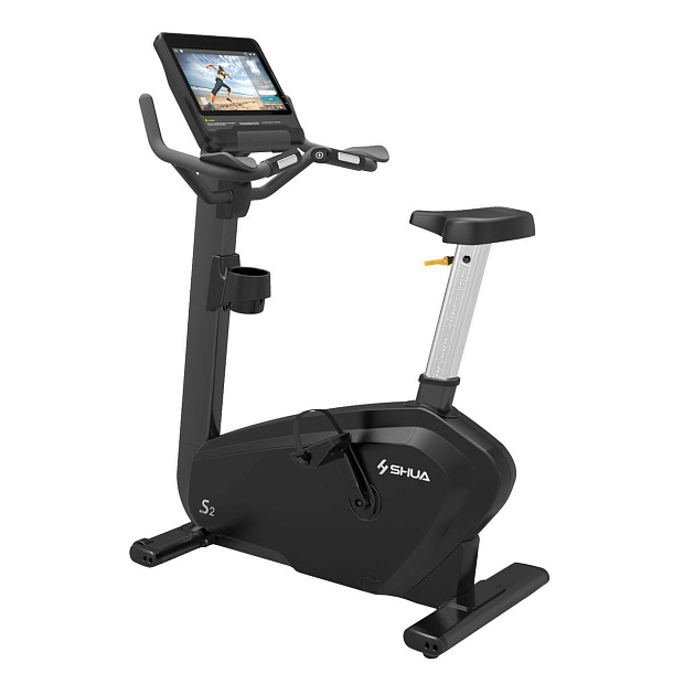 SH-B9100UT Велотренажер вертикальный (Android-дисплей, 15,6") SHUA
